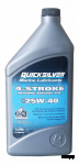 МАСЛО 4T QUICKSILVER (MERCURY)  ДЛЯ СТАЦИОНАРНЫХ ДВИГАТЕЛЕЙ  25W40 МИНЕРАЛЬНОЕ 1л