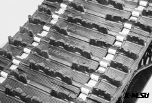 Гусеница увеличенного зацепа 23мм для снегохода Ермак 600S Полярник (64 шага)