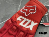 Перчатки взрослые FOX XD2-1 цв. Красный  р. XL