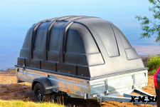 Прицеп Универсал 111345 Евро с крышкой &quot;Jaxal&quot; (комплектация максимальная)