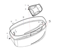 Колпак 2-Х ТАКТНОГО ПЛМ PARSUN T25BM