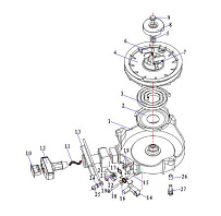 Маховик 2-Х ТАКТНОГО ПЛМ PARSUN T5BM