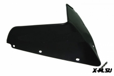 Стекло ветровое для снегохода Polaris RUSH 2011-тонированное (высота 18см, толщ.3мм, акрил)