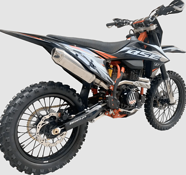 Эндуро / кроссовый мотоцикл BSE T5 Factory Grey (015)