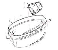 Колпак 2-Х ТАКТНОГО ПЛМ PARSUN T40FW