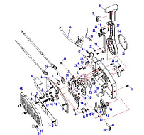 Машинка газ-реверс 2-Х ТАКТНОГО ПЛМ PARSUN T40FW