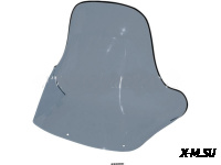 Стекло ветровое высокое для снегохода Polaris Widetrak (высота 73см, толщина 2мм, МПК)