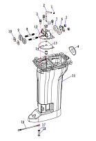 Дейдвуд 2-Х ТАКТНОГО ПЛМ PARSUN T18BM
