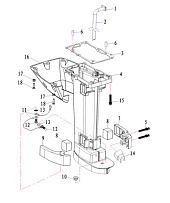 Дейдвуд 2-Х ТАКТНОГО ПЛМ PARSUN T8BM