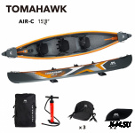 Каноэ надувной трехместный AQUA MARINA Tomahawk AIR-C