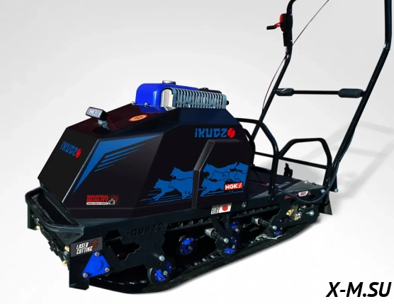 Мотобуксировщик IKUDZO 2.0 1450/500 EKR20 (двс DINKIN)