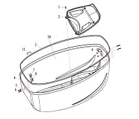 Колпак 2-Х ТАКТНОГО ПЛМ PARSUN T40BML