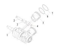 Поршневая 2-Х ТАКТНОГО ПЛМ PARSUN T9.8BM