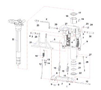 Кронштейн (часть 2) 2-Х ТАКТНОГО ПЛМ PARSUN T50FWL