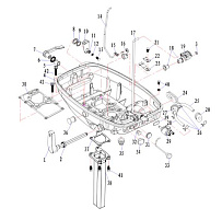 Поддон 2-Х ТАКТНОГО ПЛМ PARSUN T9.8BM