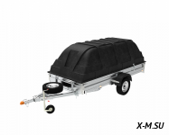 Прицеп Универсал 111345 Евро с крышкой &quot;Jaxal&quot; (комплектация максимальная)