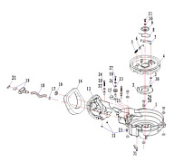 Стартер 2-Х ТАКТНОГО ПЛМ PARSUN T40FW