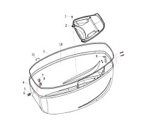Колпак 2-Х ТАКТНОГО ПЛМ PARSUN T30FW