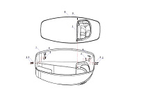 Колпак 2-х тактного ПЛМ HIDEA 15F