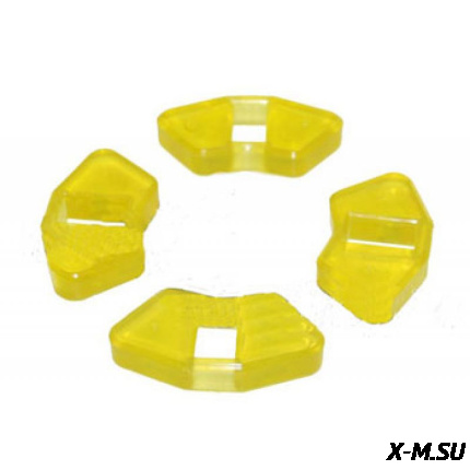 Демпферные резинки заднего колеса (4шт.) DELTA, ALPHA (силикон)