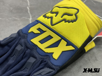 Перчатки взрослые FOX XD2-1 цв. Сине-желтый  р. XL
