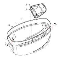 Колпак 2-Х ТАКТНОГО ПЛМ PARSUN T50FWL
