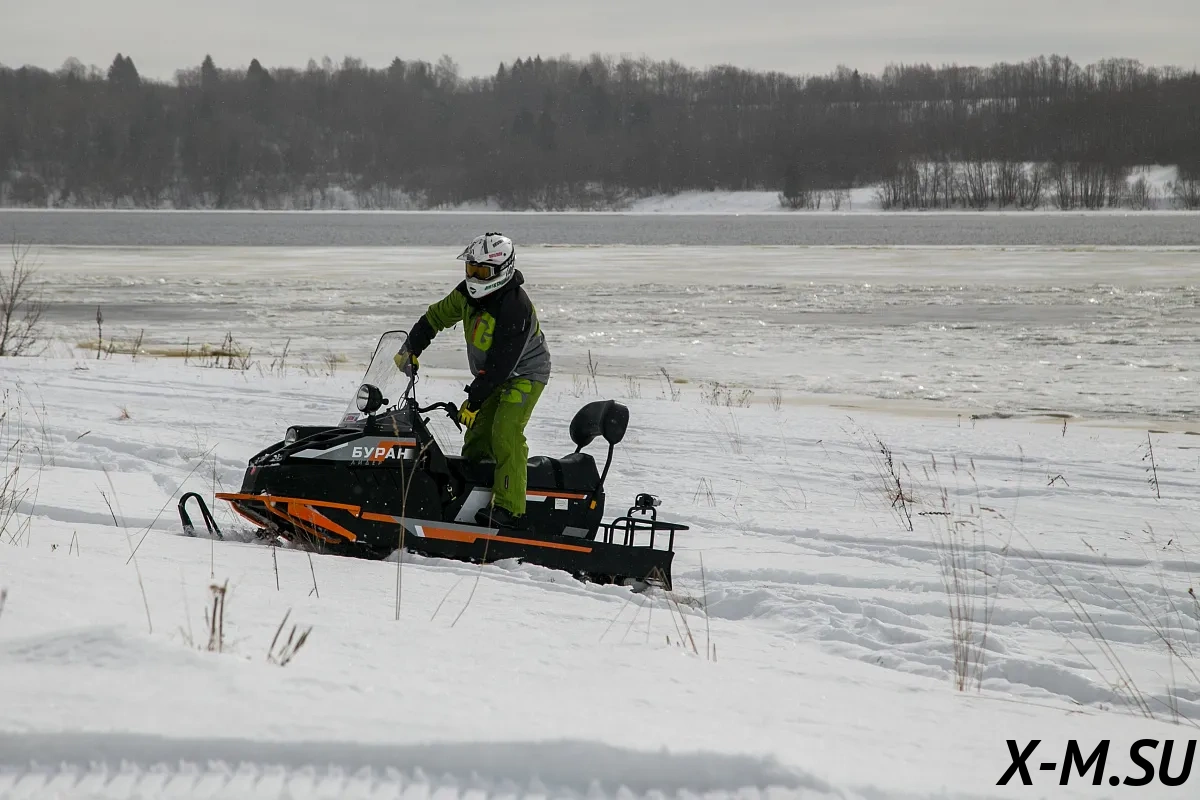Снегоход Русская механика РМ БУРАН ЛИДЕР АДЕ