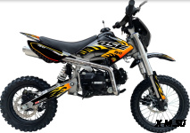 Питбайк BSE EVO 110e Hotrod Red 14/12 M (мех. КПП)