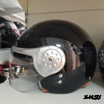 Шлем открытый YM-611 &quot;YAMAPA&quot;, (типа &quot;крутой пилот&quot; контурный визор) (NEW !!!)