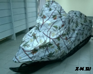 Чехол защитный для снегохода Ермак (S),короткая база Хранение 