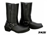 Мотоботинки MB 62 Черные MICHIRU