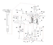 Кронштейн (часть 1) 2-Х ТАКТНОГО ПЛМ PARSUN T40FW