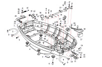 База двигателя 2-х тактного ПЛМ HIDEA 40F