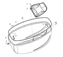 Колпак 2-Х ТАКТНОГО ПЛМ PARSUN T50FW