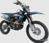 Эндуро / кроссовый мотоцикл BSE T8 Neon Blue (015)