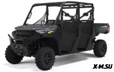 Мотовездеход POLARIS Ranger Crew 1000 Premium - Stealth Gray (US spec) (2021)