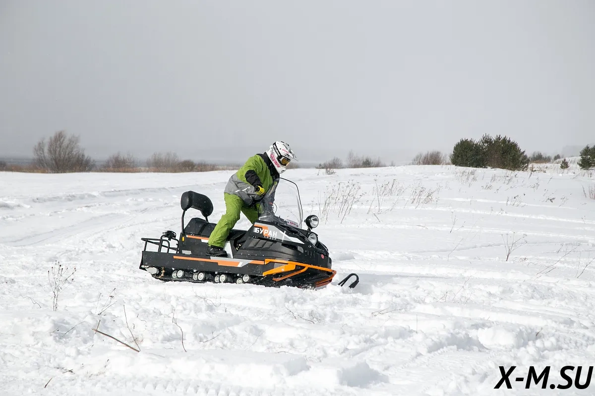Снегоход Русская механика РМ БУРАН ЛИДЕР АДЕ