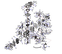 Двигатель 2-Х ТАКТНОГО ПЛМ PARSUN T40FW