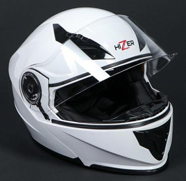 Шлем мото HIZER 627 white