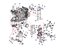 Двигатель (часть 2) 4-Х ТАКТНОГО ПЛМ PARSUN F30BM