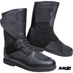 Мотоботы кожаные POLO Road Summer Touring 1.0 черные