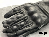 Перчатки взрослые REVIT XD2-56 с перфорацией цв. Черный р. S