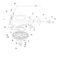 Стартер 4-Х ТАКТНОГО ПЛМ HIDEA F30FEL