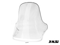 Стекло ветровое высокое для снегохода Polaris Widetrak (высота 63см, толщина 3мм, ПЭТг)