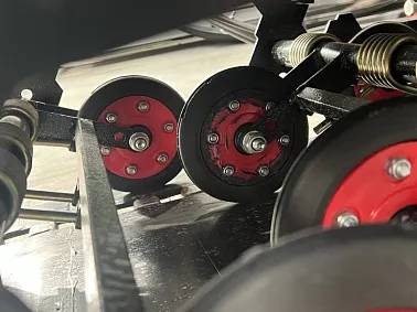 Снегоход IKUDZO HUNTER 650LK 28 EXPERT V2 красный Б/У